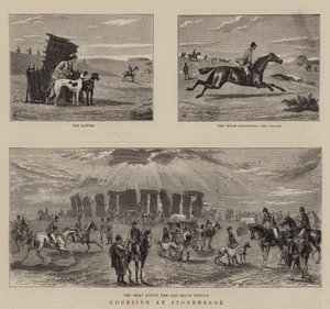 Carreras en Stonehenge de William Small